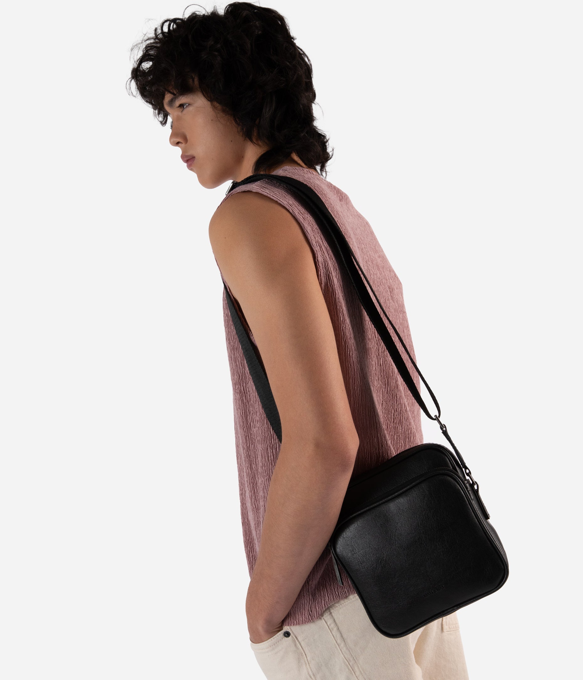 Sac bandoulière végétalien MARC - Vintage