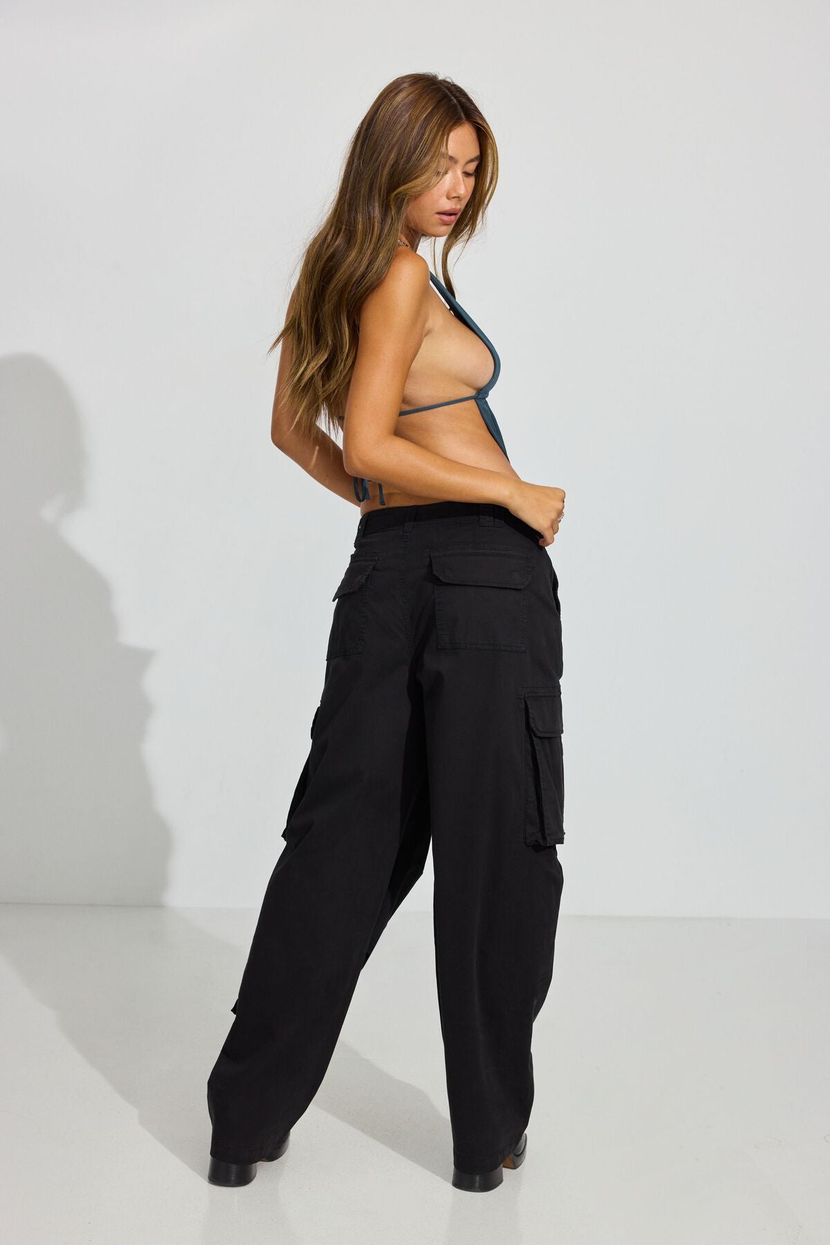 Pantalon cargo Ashton Barrel