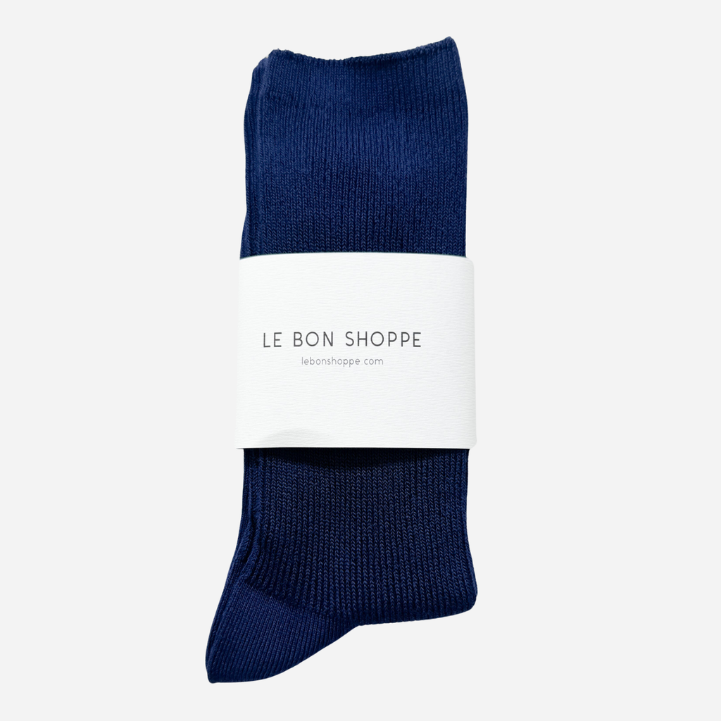 Chaussettes pantalon Le Bon Shoppe bleu marine
