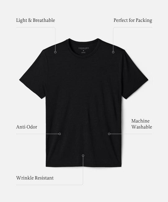 Men's Merino Ultralight Crew T‑Shirt