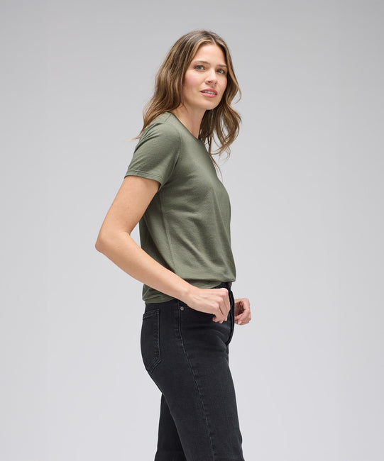 Ensemble manches longues + t-shirt pour femme