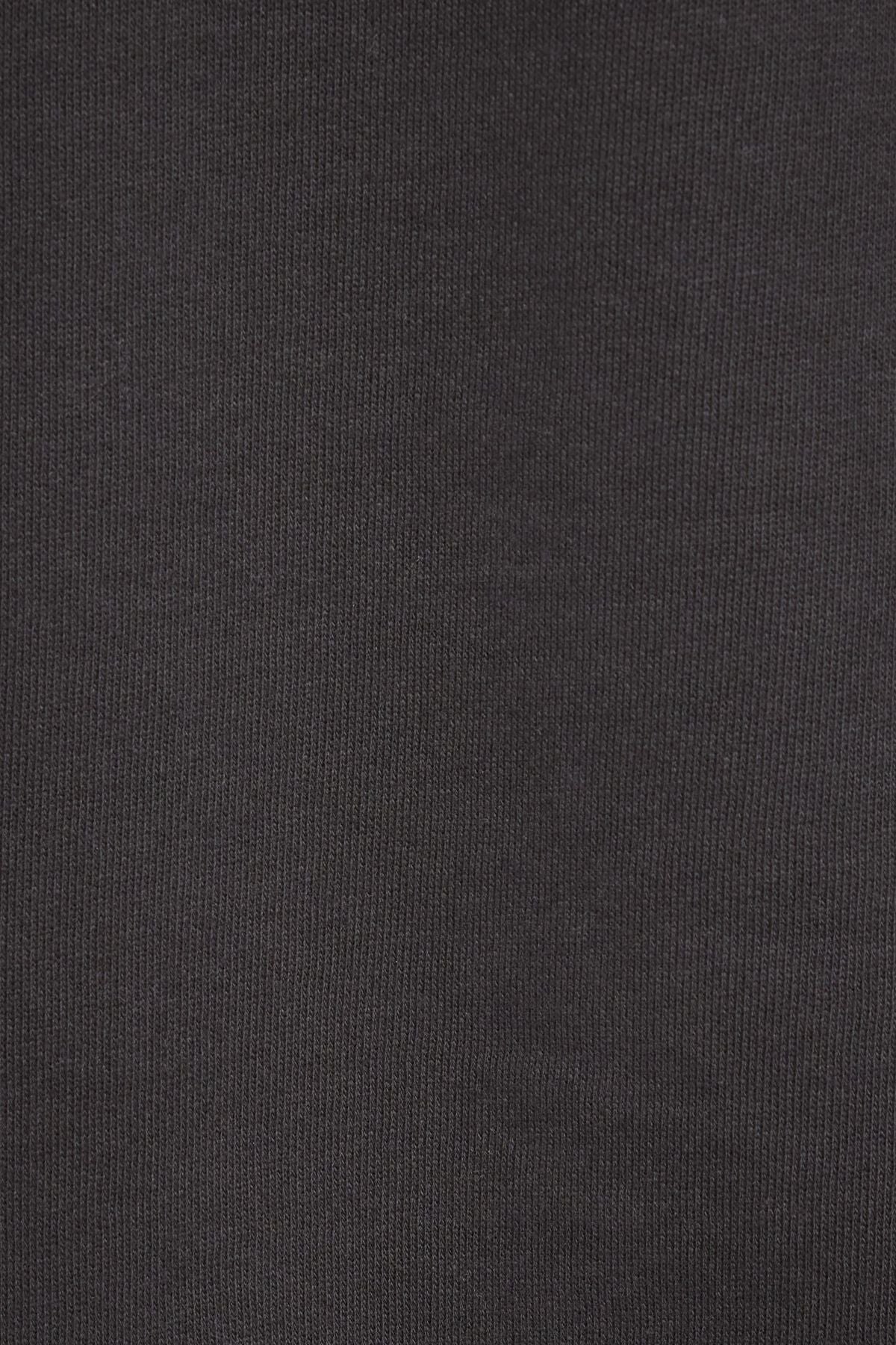 Sweat-shirt classique à col rond et appliqué