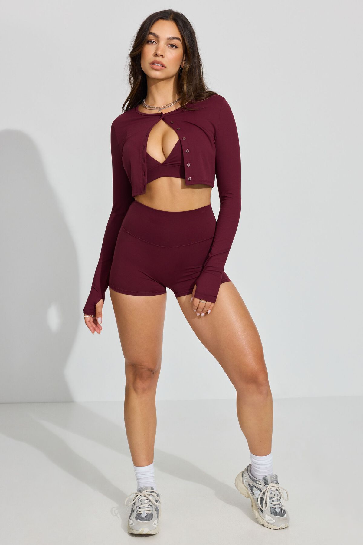 SoftActive Crop Cardigan
