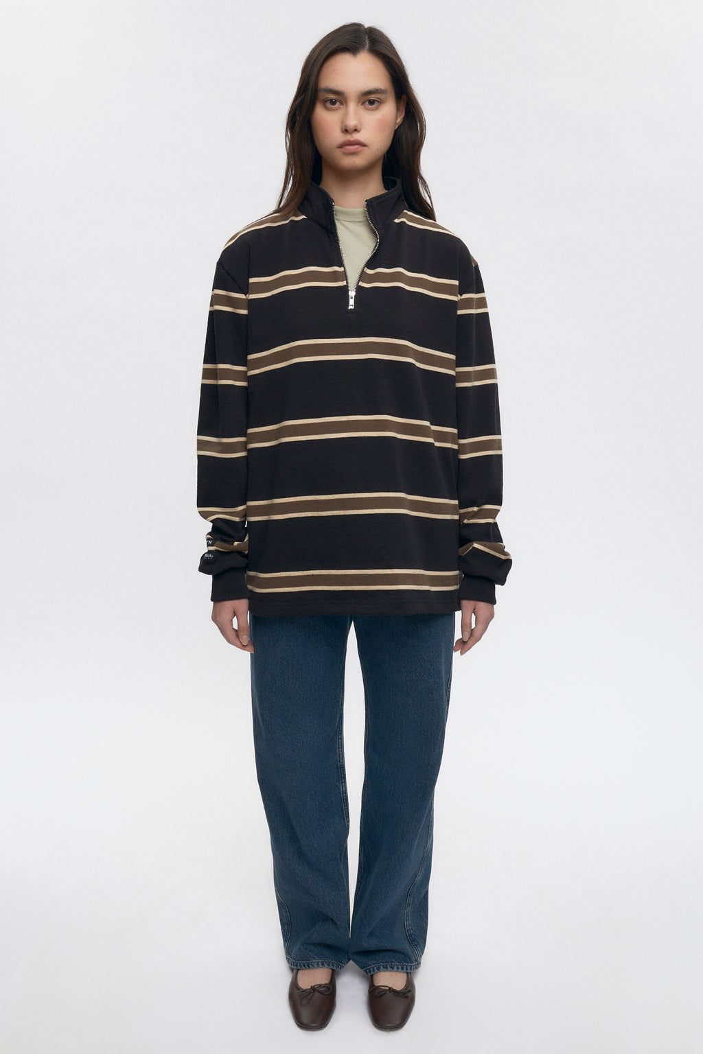 Rugby Half-Zip Sweatshirt