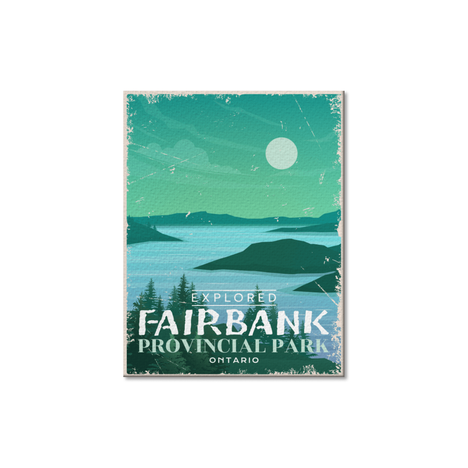 Fairbank Ontario Provincial Park Postcard