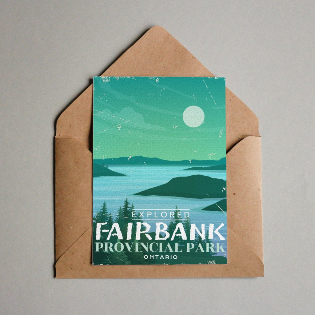 Fairbank Ontario Provincial Park Postcard