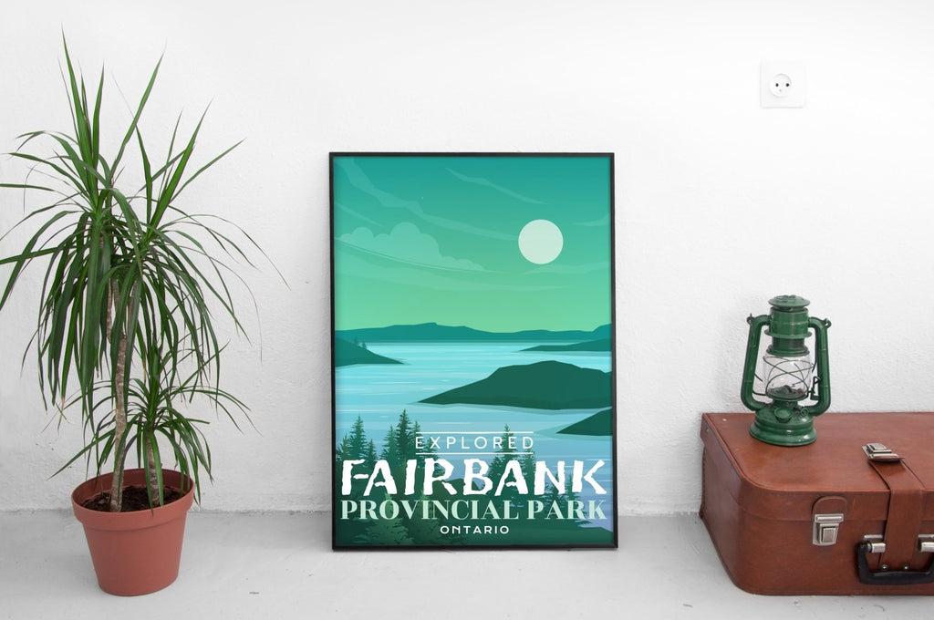 Fairbank Provincial Park 'Explored' Poster