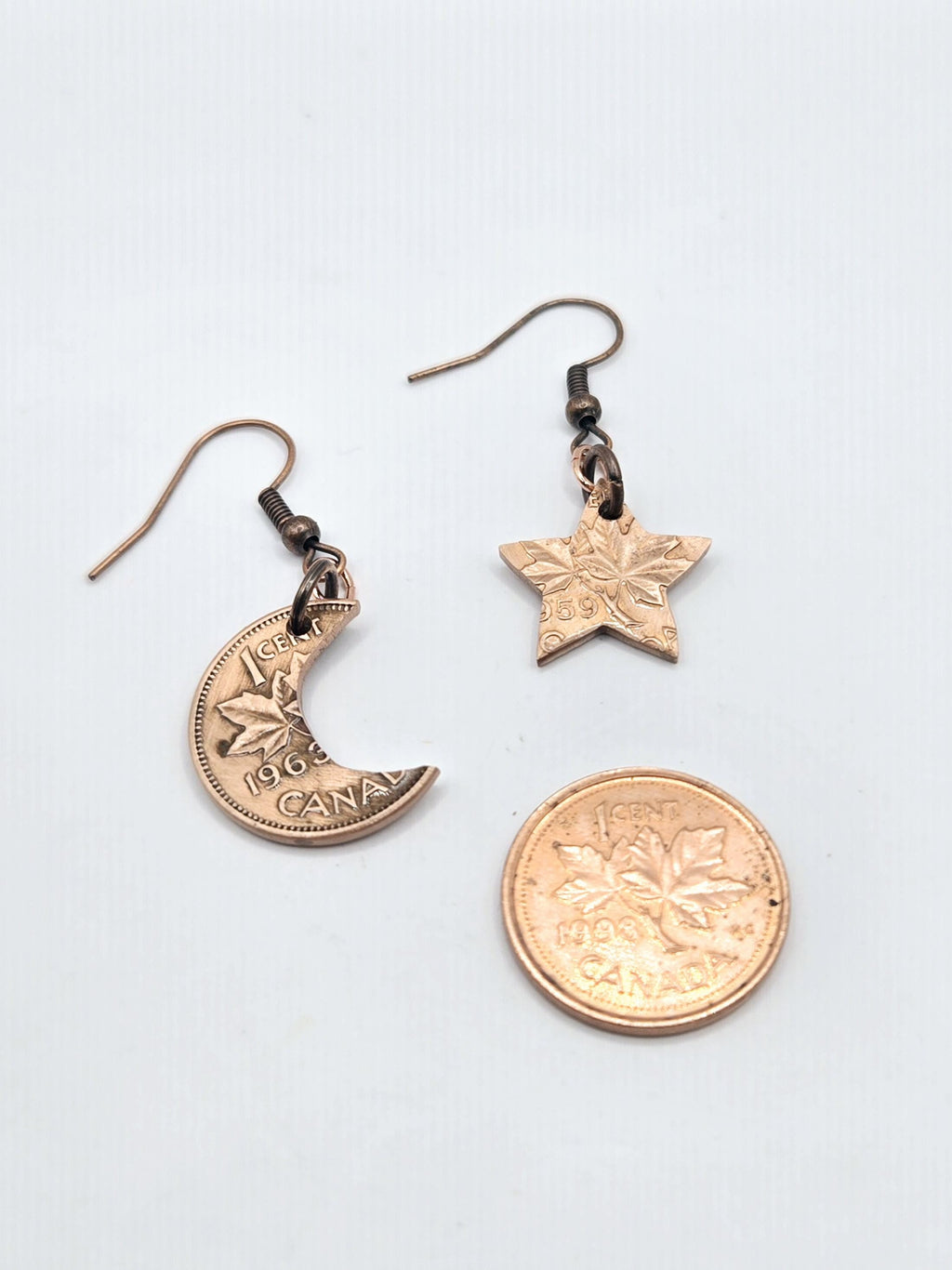 Midnight Maple Earrings