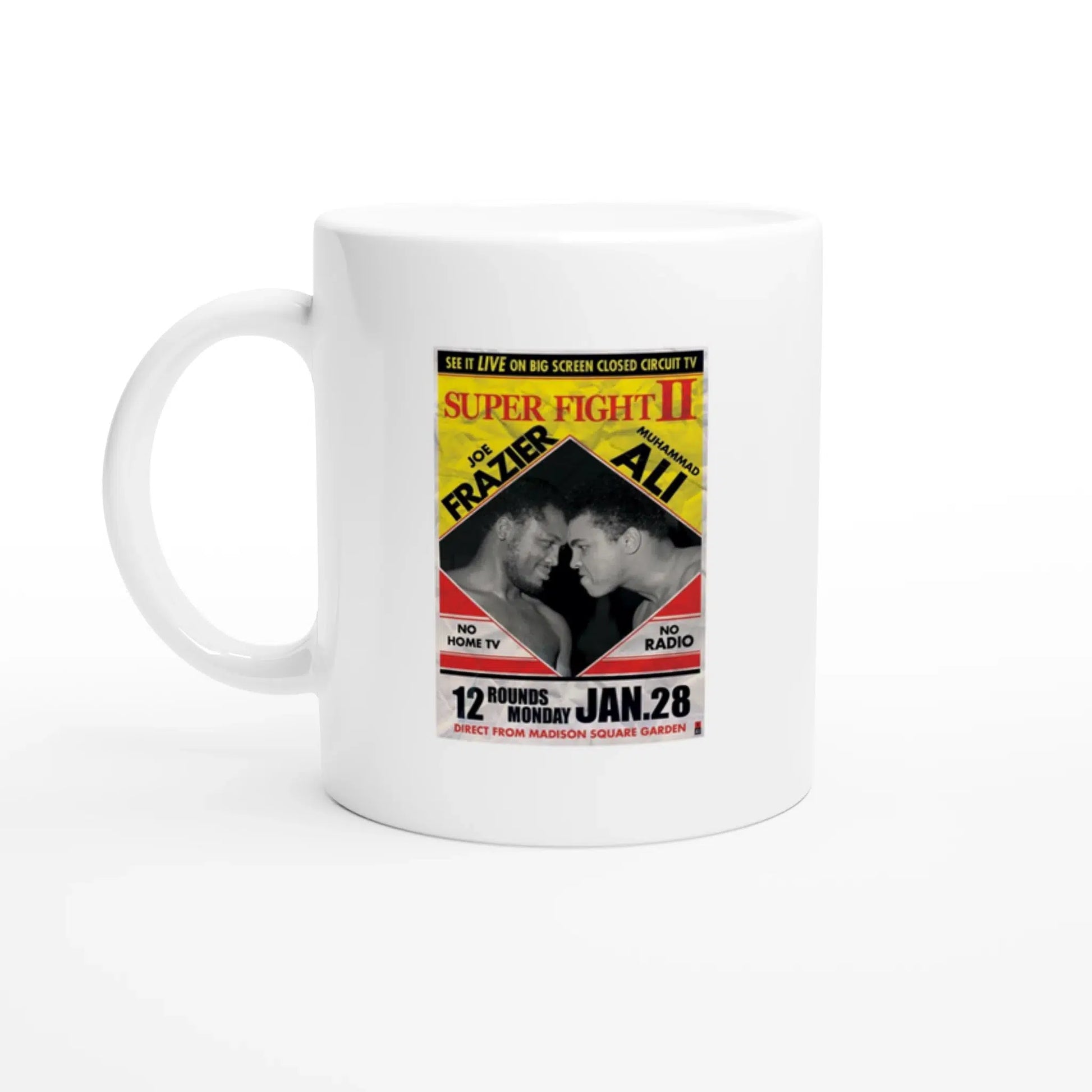 Tasse avec affiche Frazier vs Ali