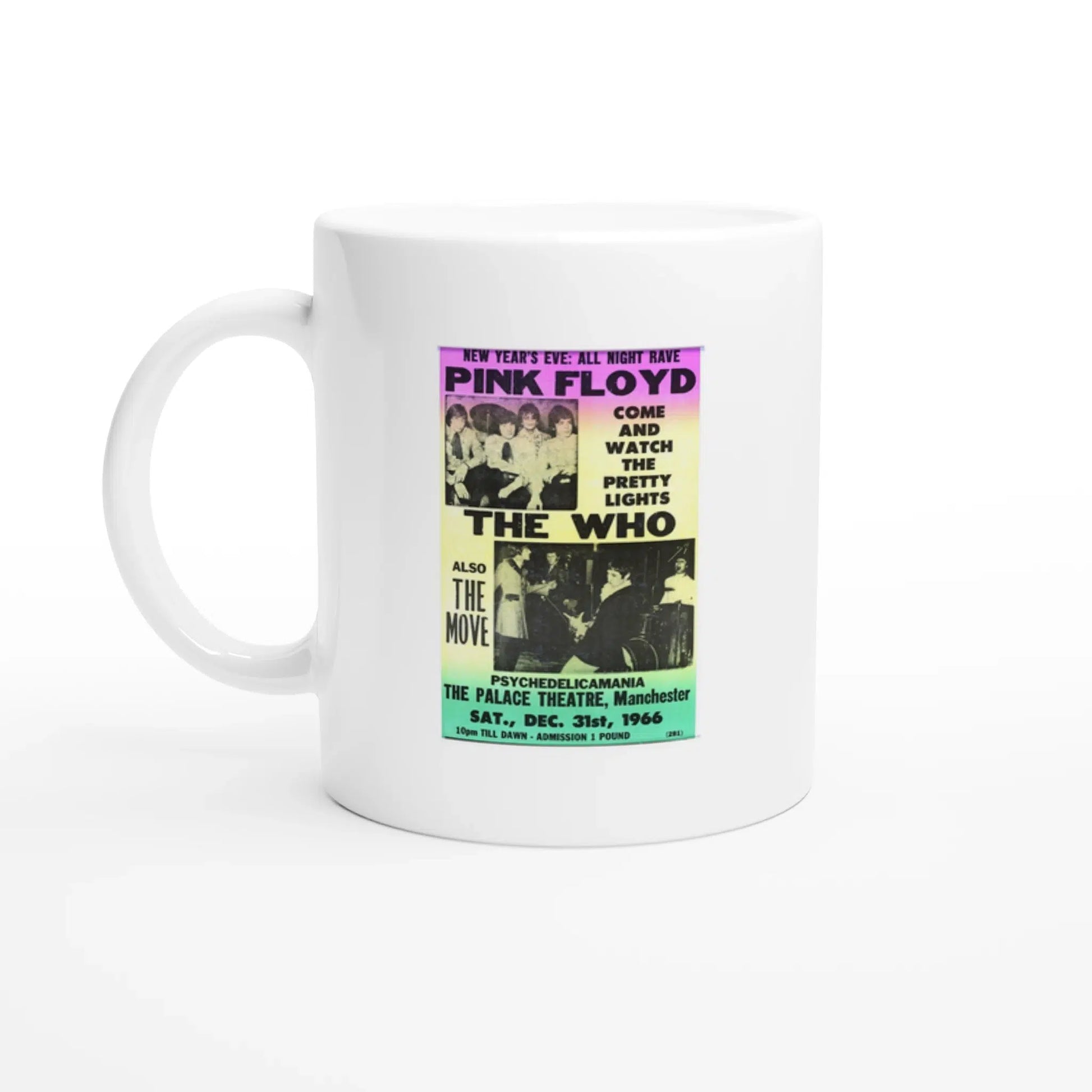 Mug avec affiche Pink Floyd - The Who