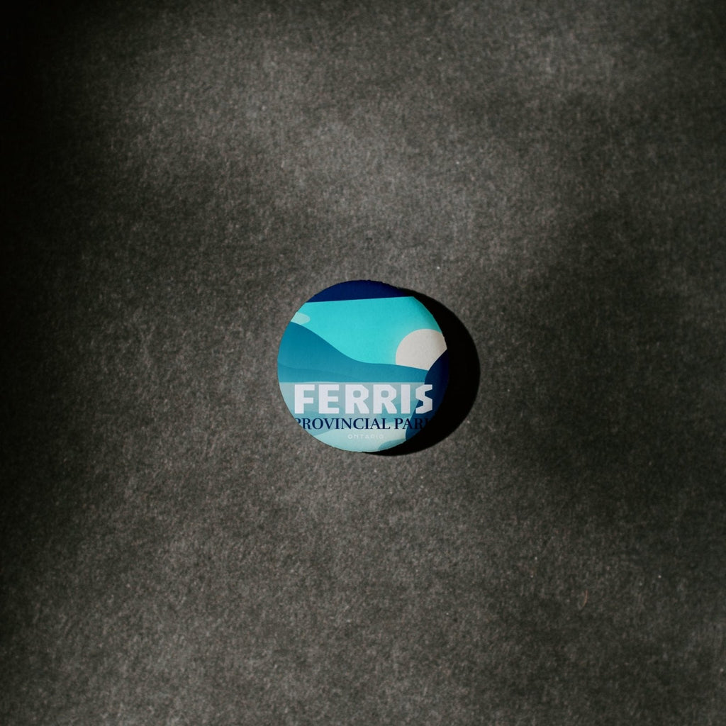 Ferris Provincial Park of Ontario Pinback Button, Canada Parks
