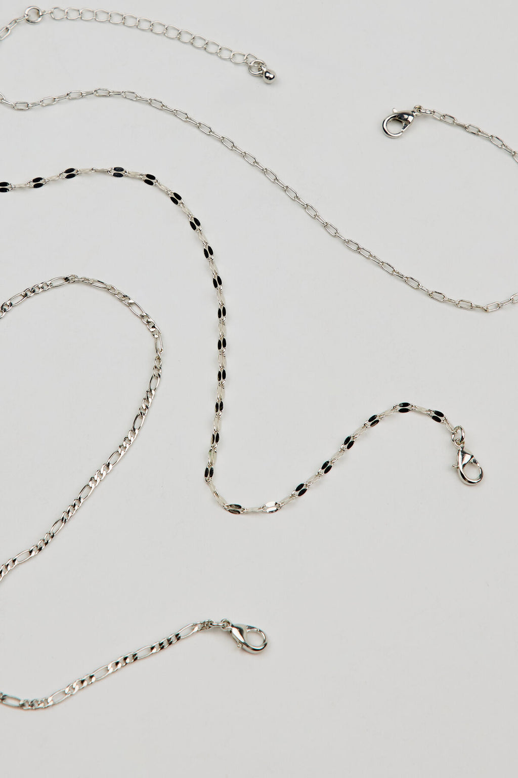 Lot de 3 bracelets de cheville délicats