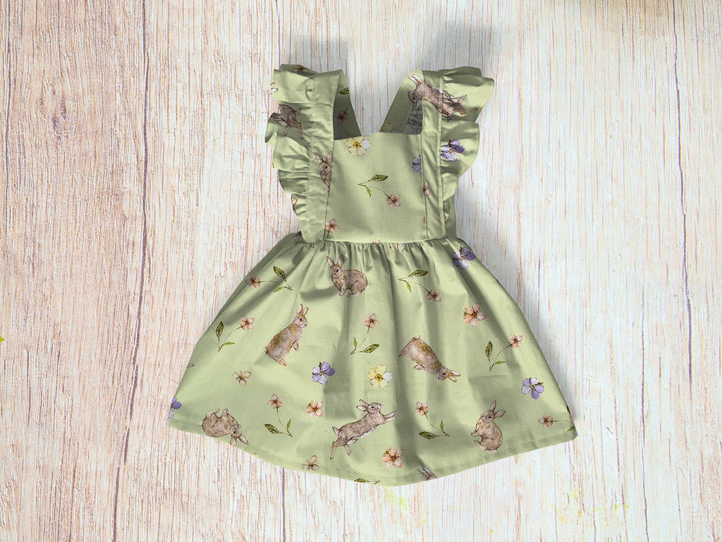 Alyse Ruffle Pinafore