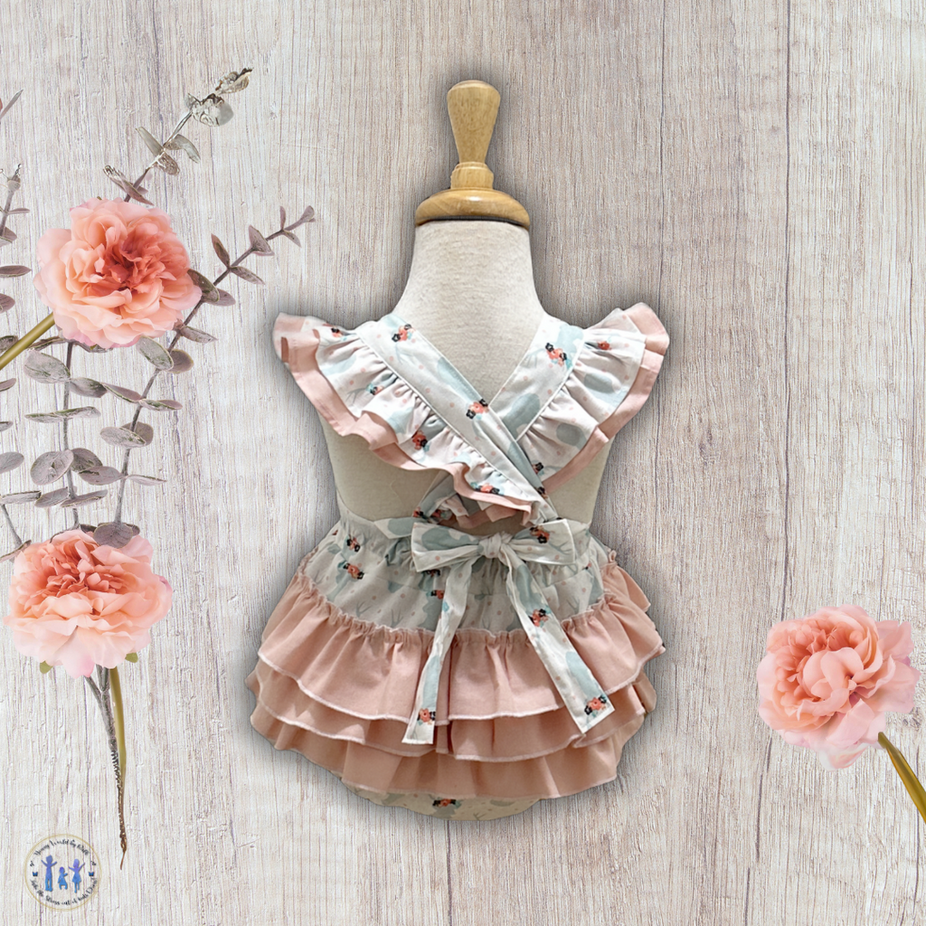 Combinaison à volants Cecillia