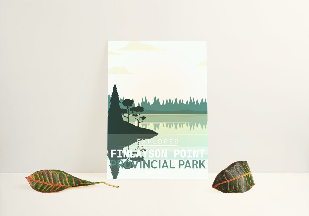 Finlayson Point Provincial Park 'Explored' Poster
