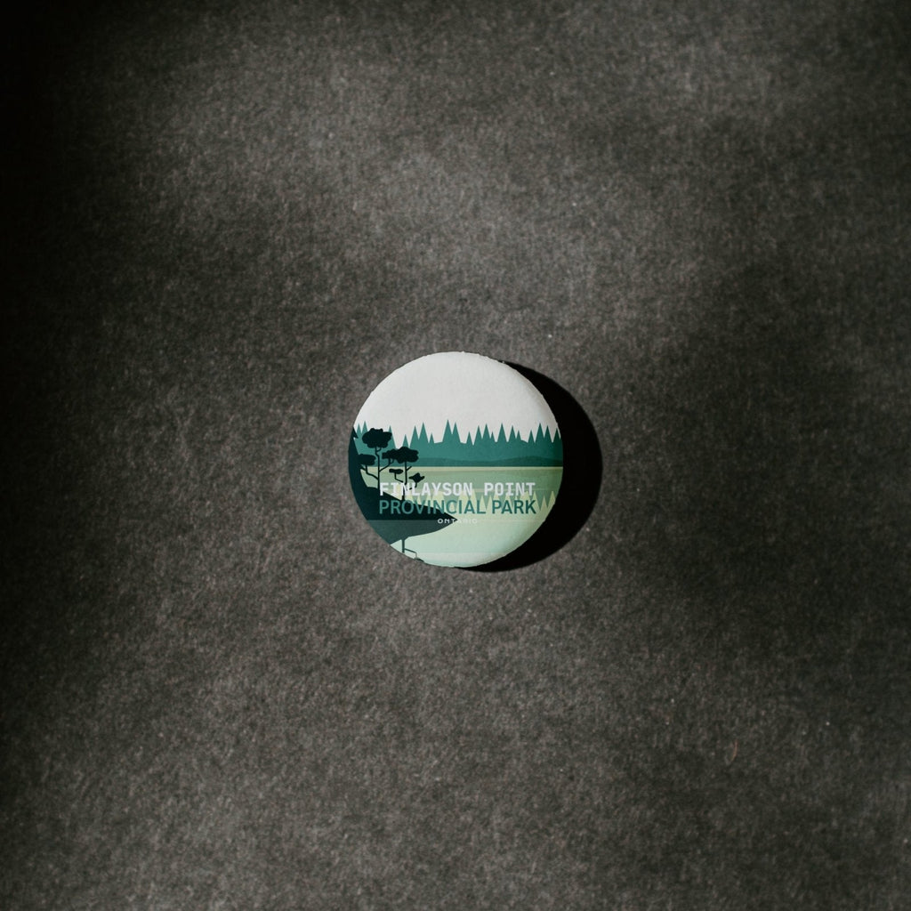 Finlayson Point Provincial Park of Ontario Pinback Button