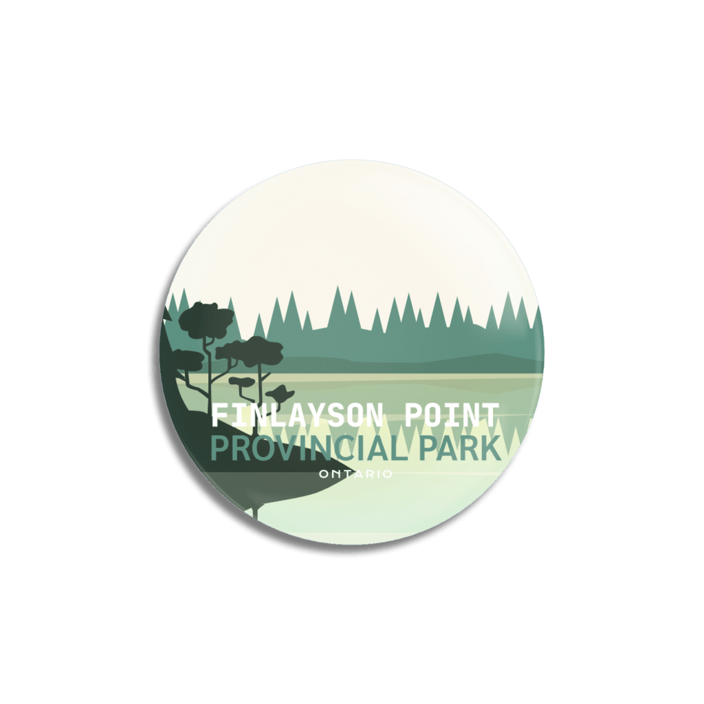 Finlayson Point Provincial Park of Ontario Pinback Button