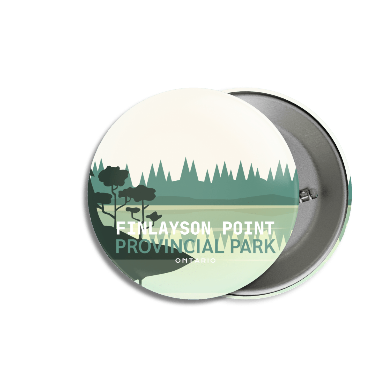 Finlayson Point Provincial Park of Ontario Pinback Button