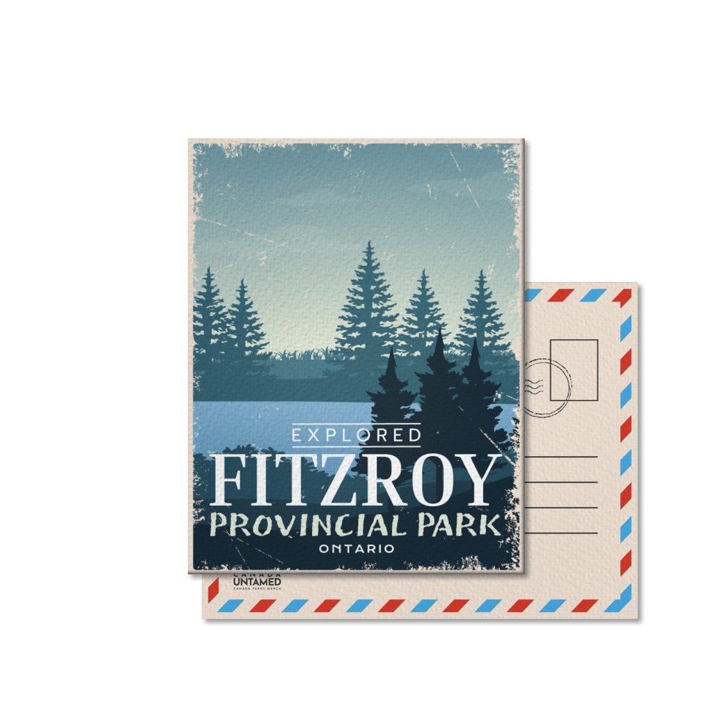 Carte postale du parc provincial Fitzroy (Ontario)