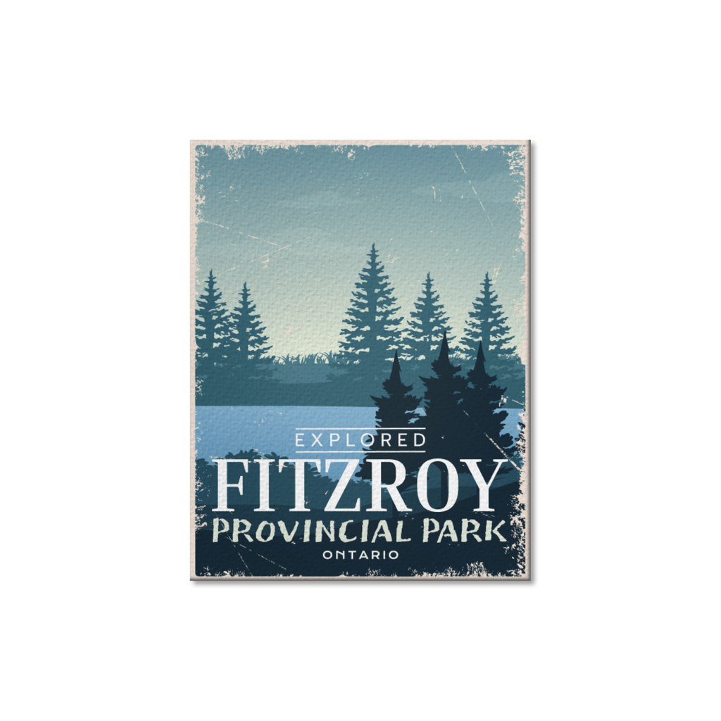 Carte postale du parc provincial Fitzroy (Ontario)