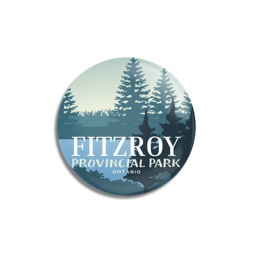 Bouton à épingle du parc provincial Fitzroy de l'Ontario