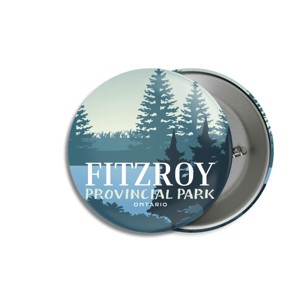 Bouton à épingle du parc provincial Fitzroy de l'Ontario
