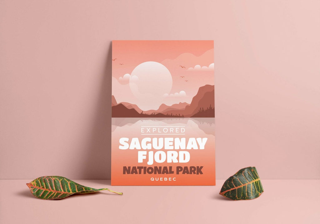 Fjord Saguenay National Park 'Explored' Poster