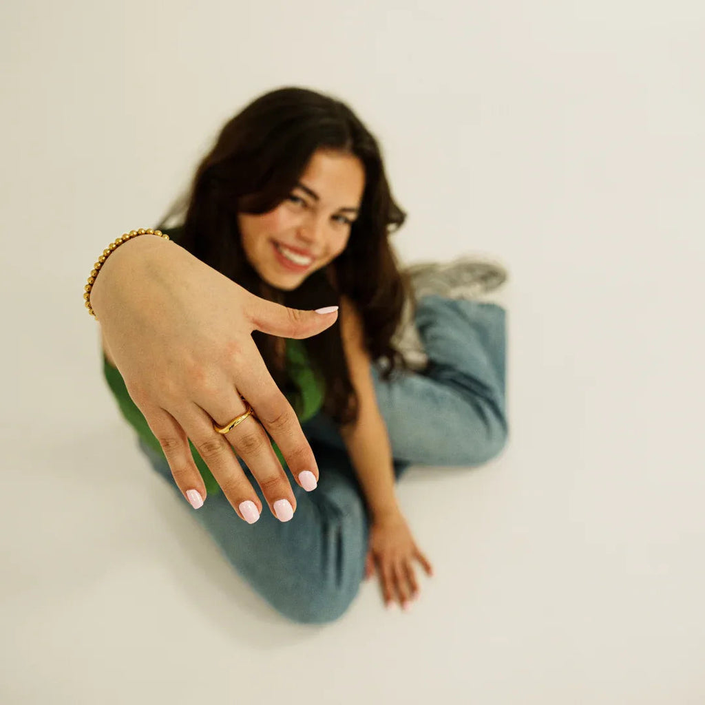 Bague « Allez avec le courant »