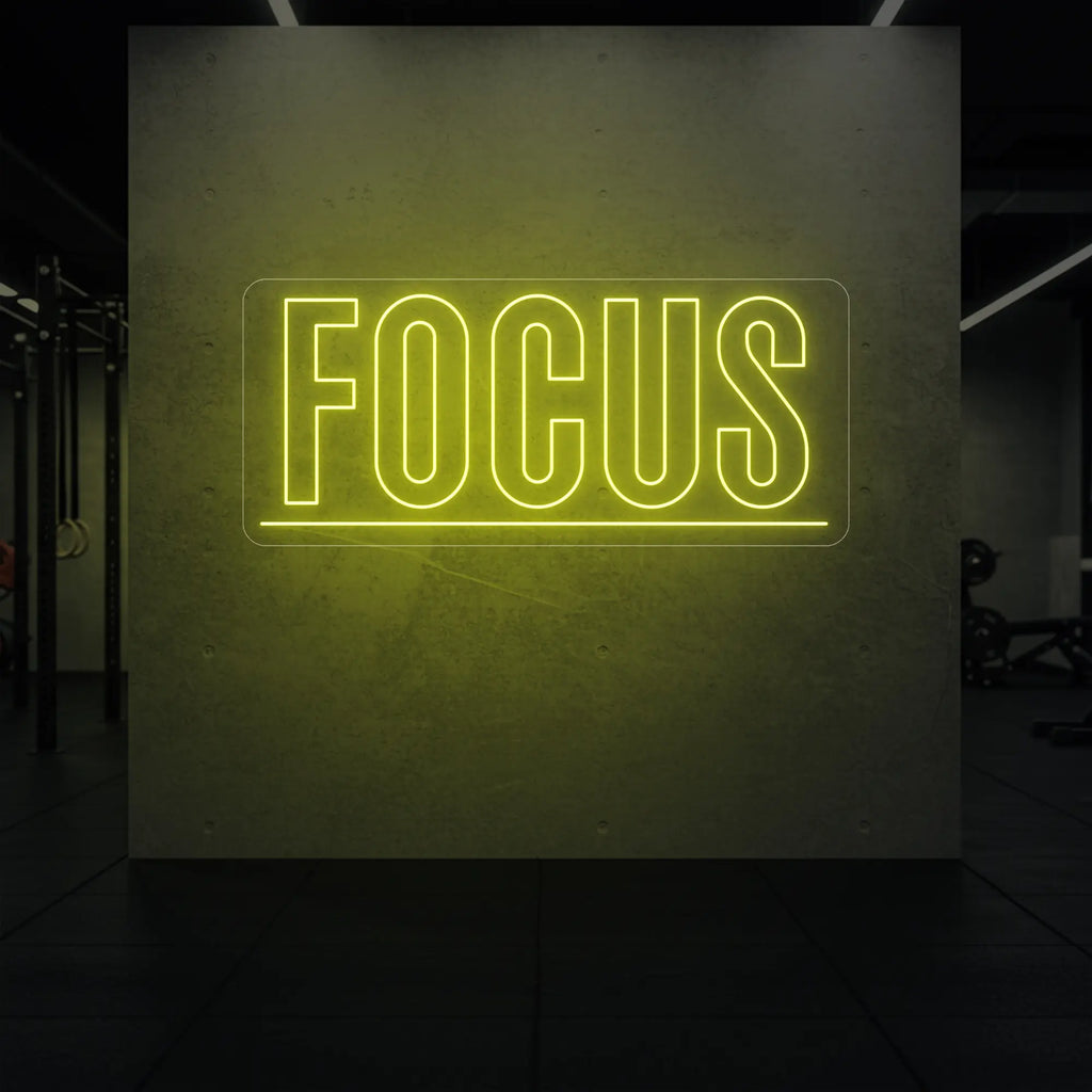 Enseigne lumineuse FOCUS