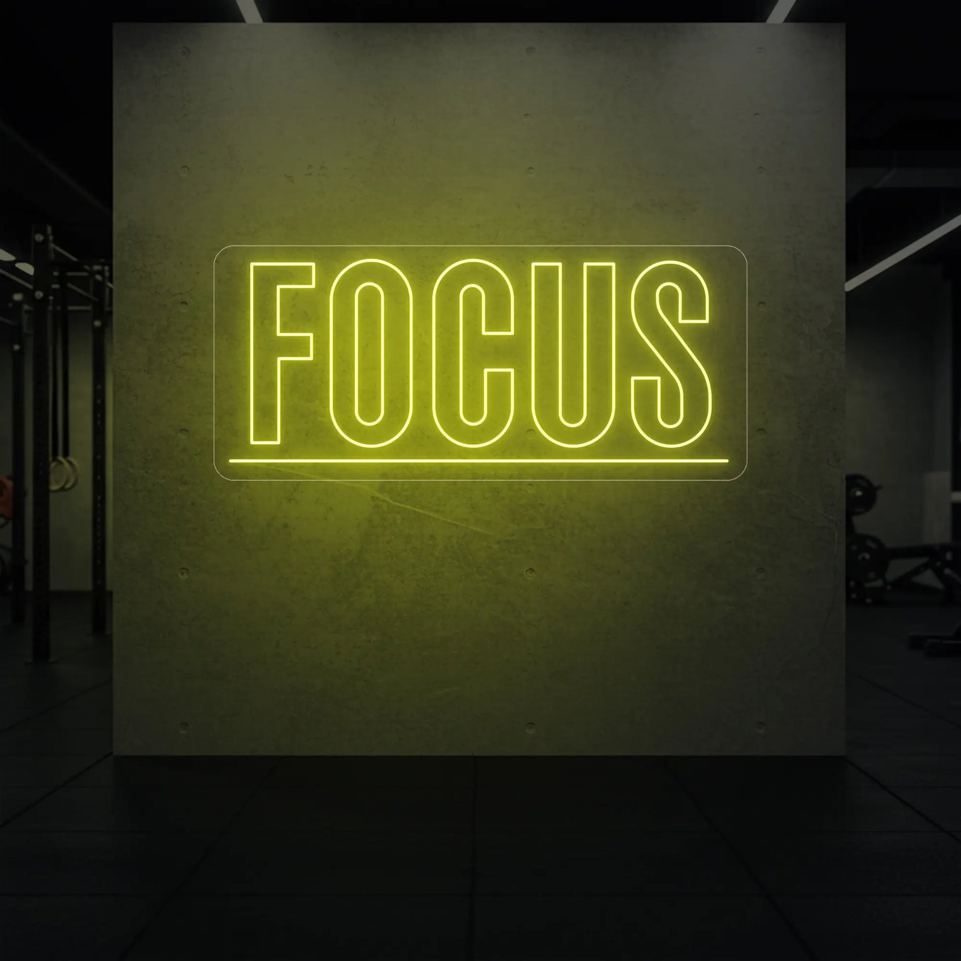 Enseigne lumineuse FOCUS