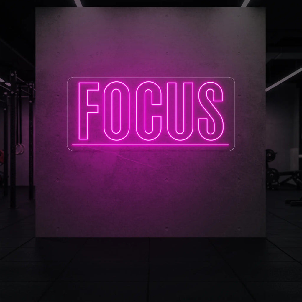 Enseigne lumineuse FOCUS