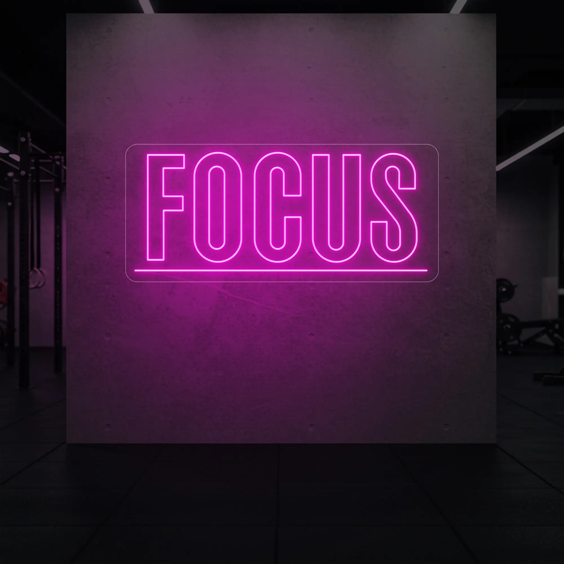 Enseigne lumineuse FOCUS