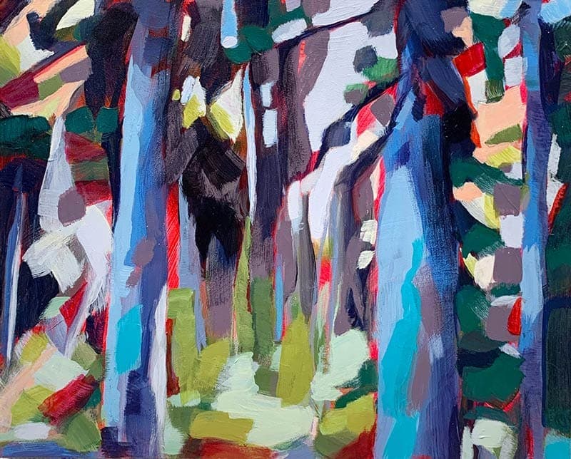 Teintes de forêt