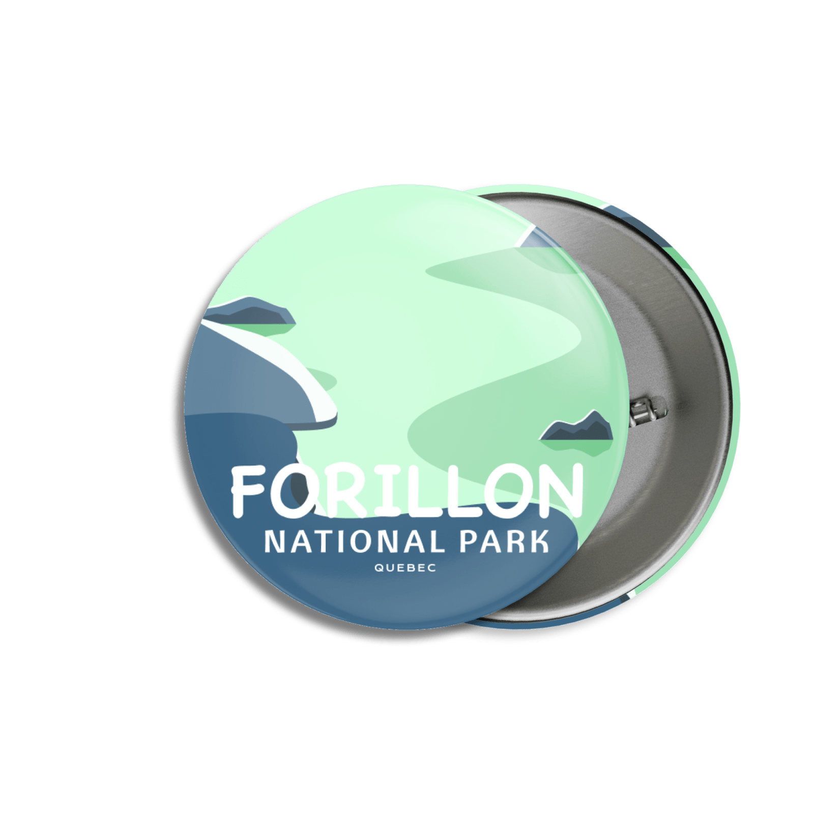 Forillon National Park of Canada Pinback Button