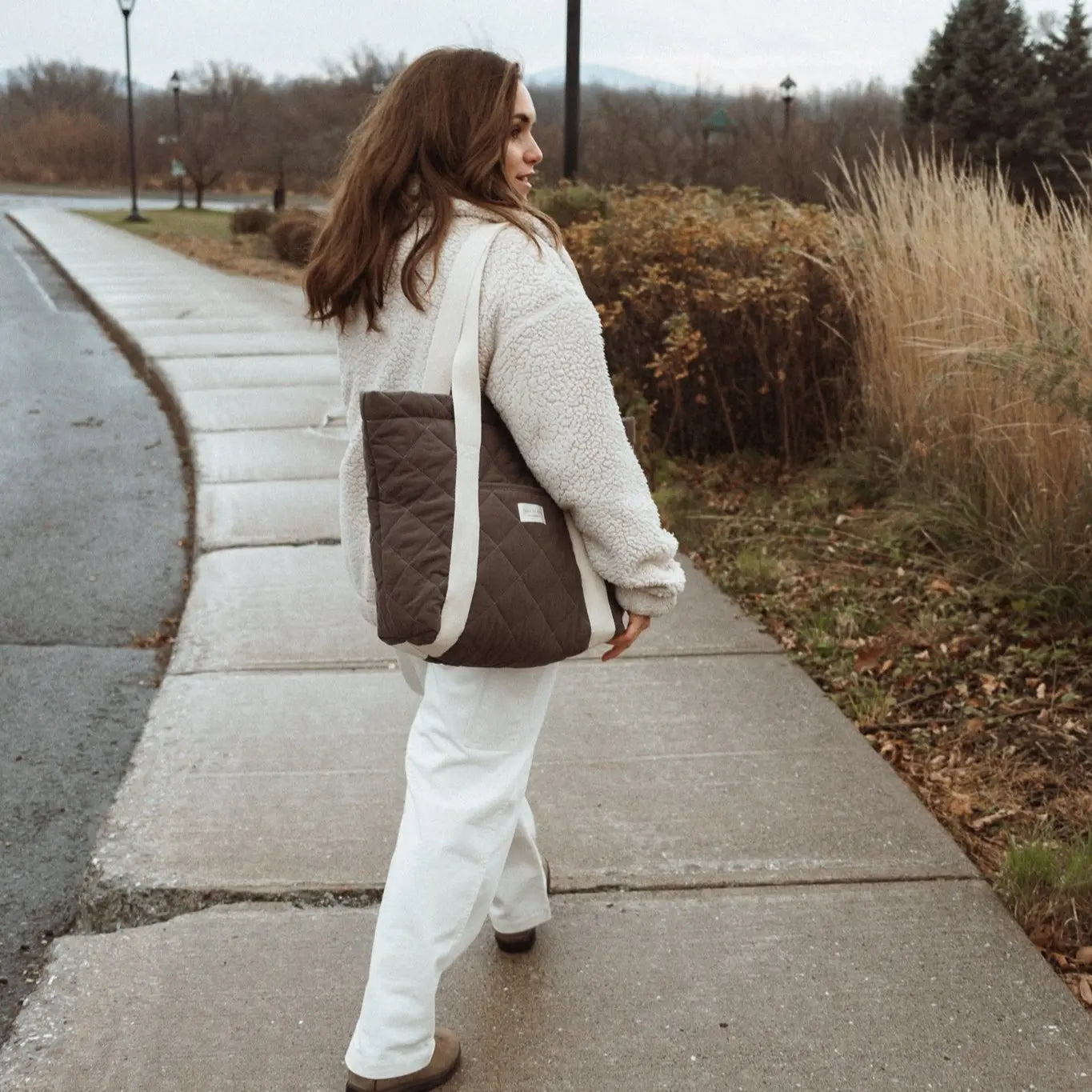Quilted Tote Bag for Everyday Use