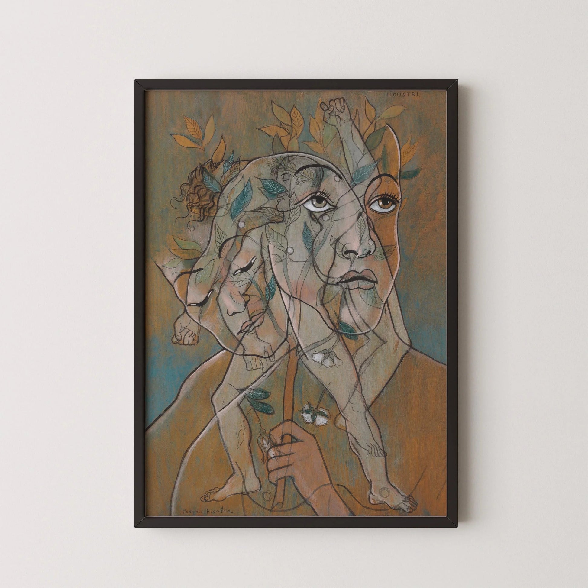 Francis Picabia - Ligustri (1929) | Art moderniste abstrait (disponible encadré à la main ou non encadré)