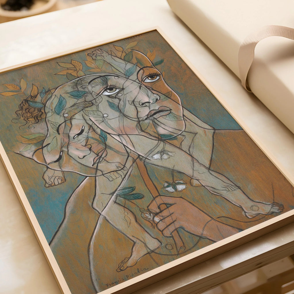 Francis Picabia - Ligustri (1929) | Art moderniste abstrait (disponible encadré à la main ou non encadré)