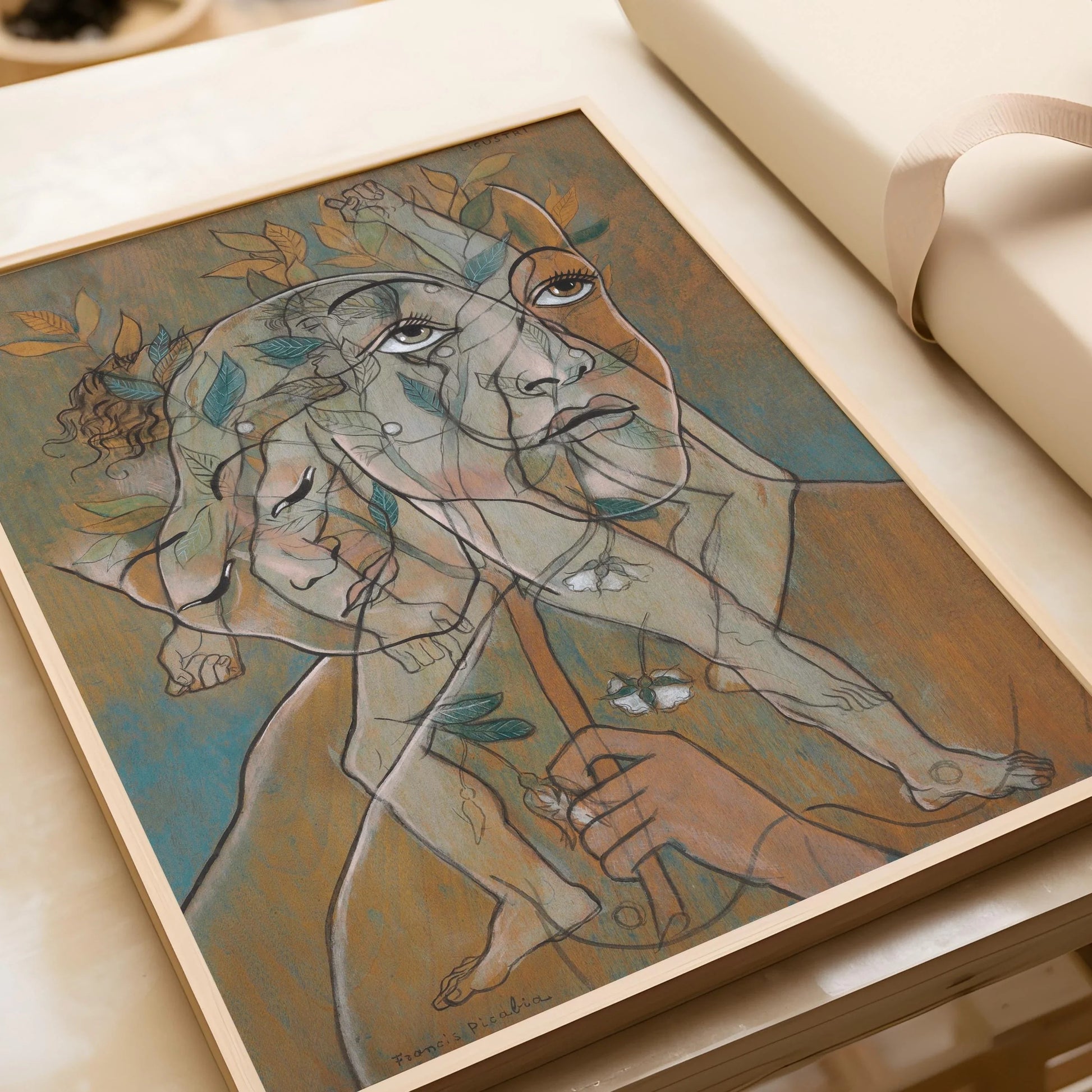 Francis Picabia - Ligustri (1929) | Art moderniste abstrait (disponible encadré à la main ou non encadré)