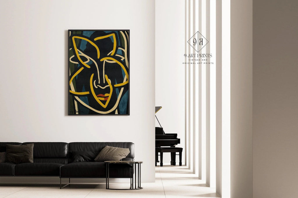 Francis Picabia - Sans titre (1939) | Célèbre œuvre d'art abstrait moderne (disponible encadrée ou non encadrée)