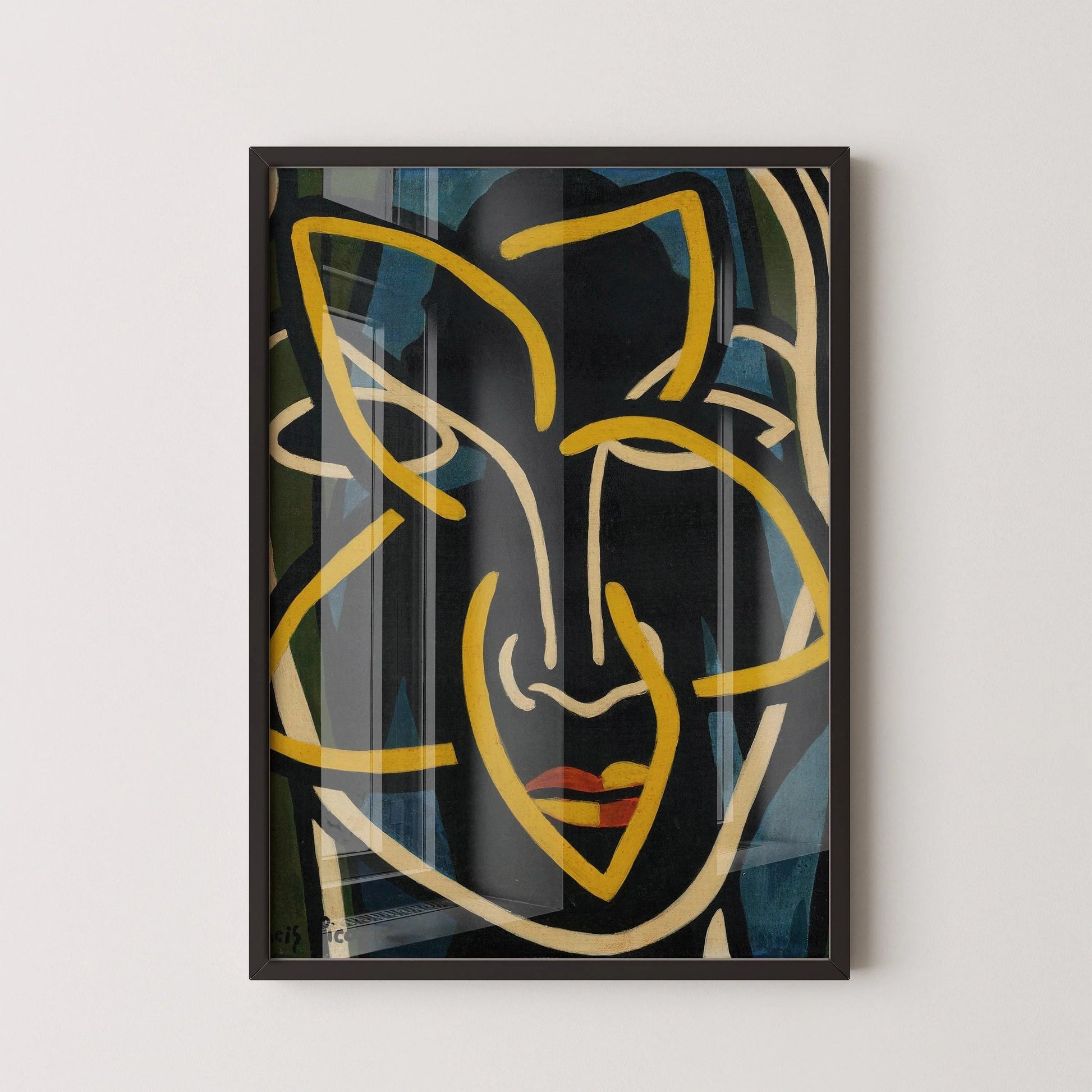 Francis Picabia - Sans titre (1939) | Célèbre œuvre d'art abstrait moderne (disponible encadrée ou non encadrée)