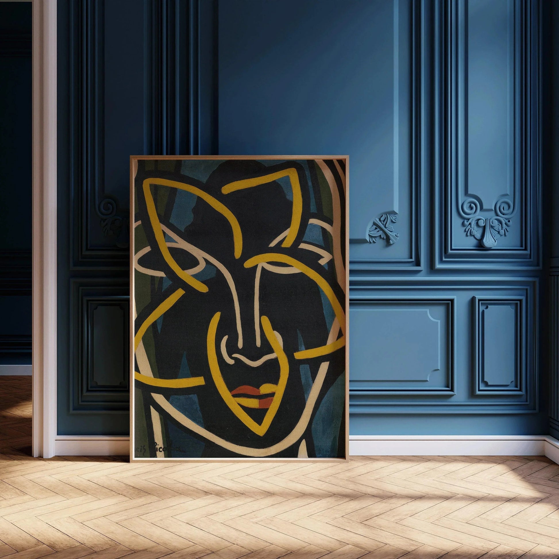 Francis Picabia - Sans titre (1939) | Célèbre œuvre d'art abstrait moderne (disponible encadrée ou non encadrée)