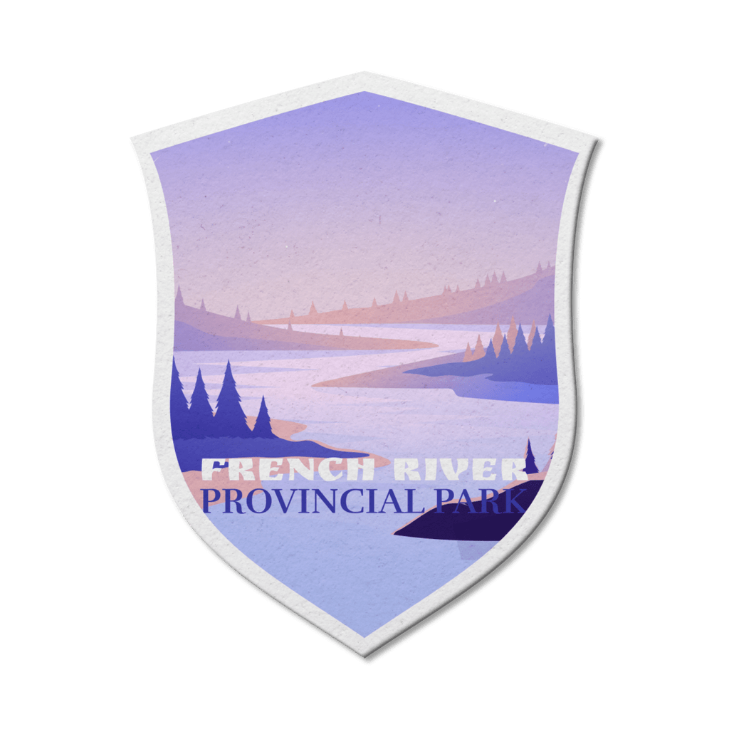 French River Ontario Provincial Park Waterproof Vinyl Sticker