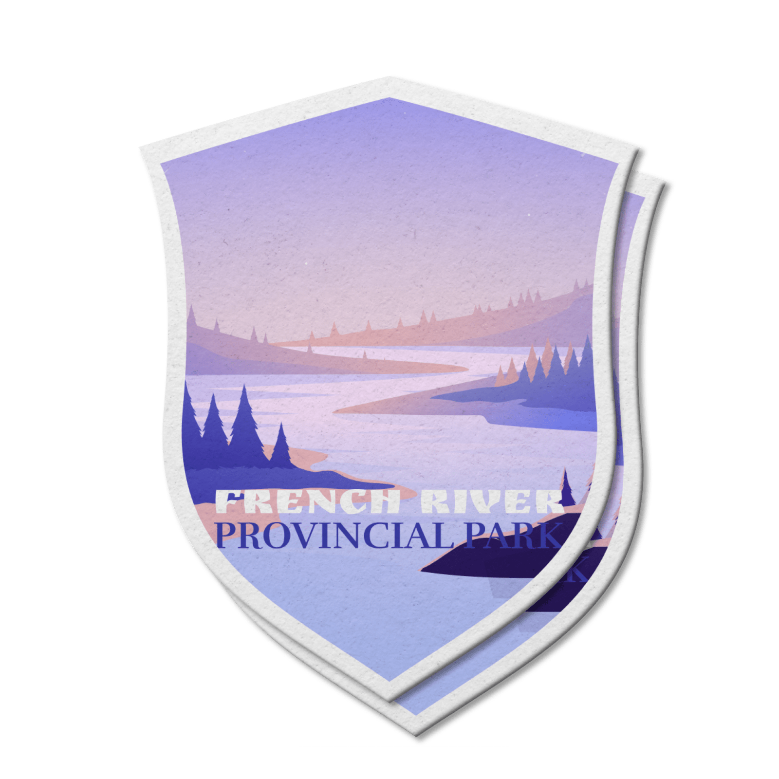 French River Ontario Provincial Park Waterproof Vinyl Sticker