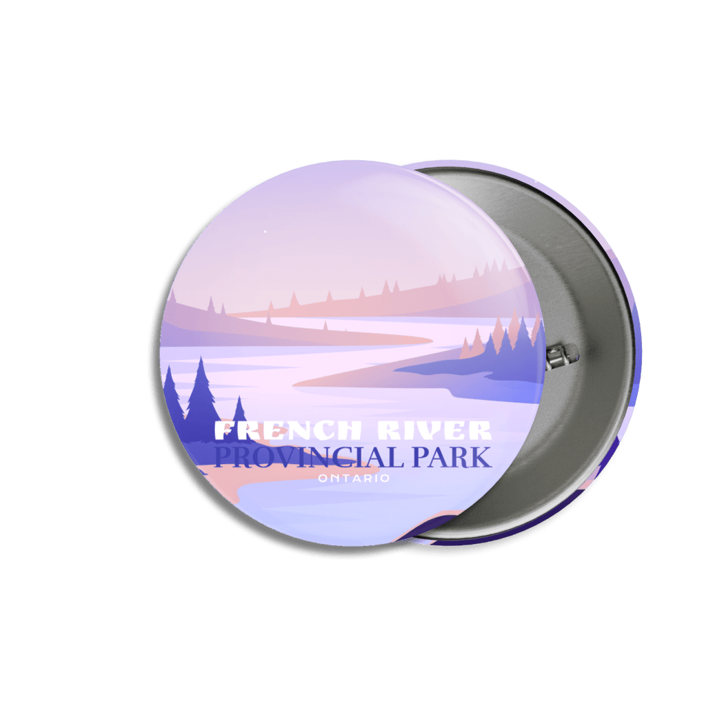 Parc provincial de la rivière des Français, Ontario - Bouton à épingle