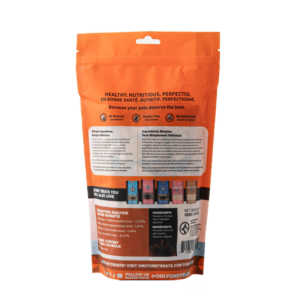 Friandises d'entraînement fraîches et moelleuses à la citrouille 680 g