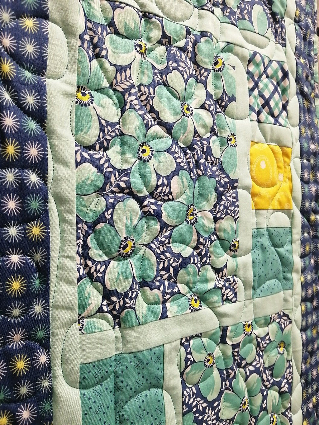 All Squared Up - Fleurs pour Freya - Kit de chemin de table