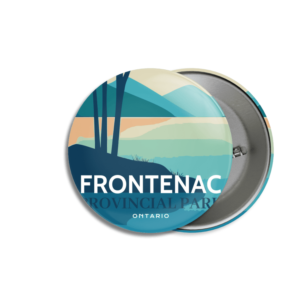 Frontenac Provincial Park of Ontario Pinback Button, Canada Parks