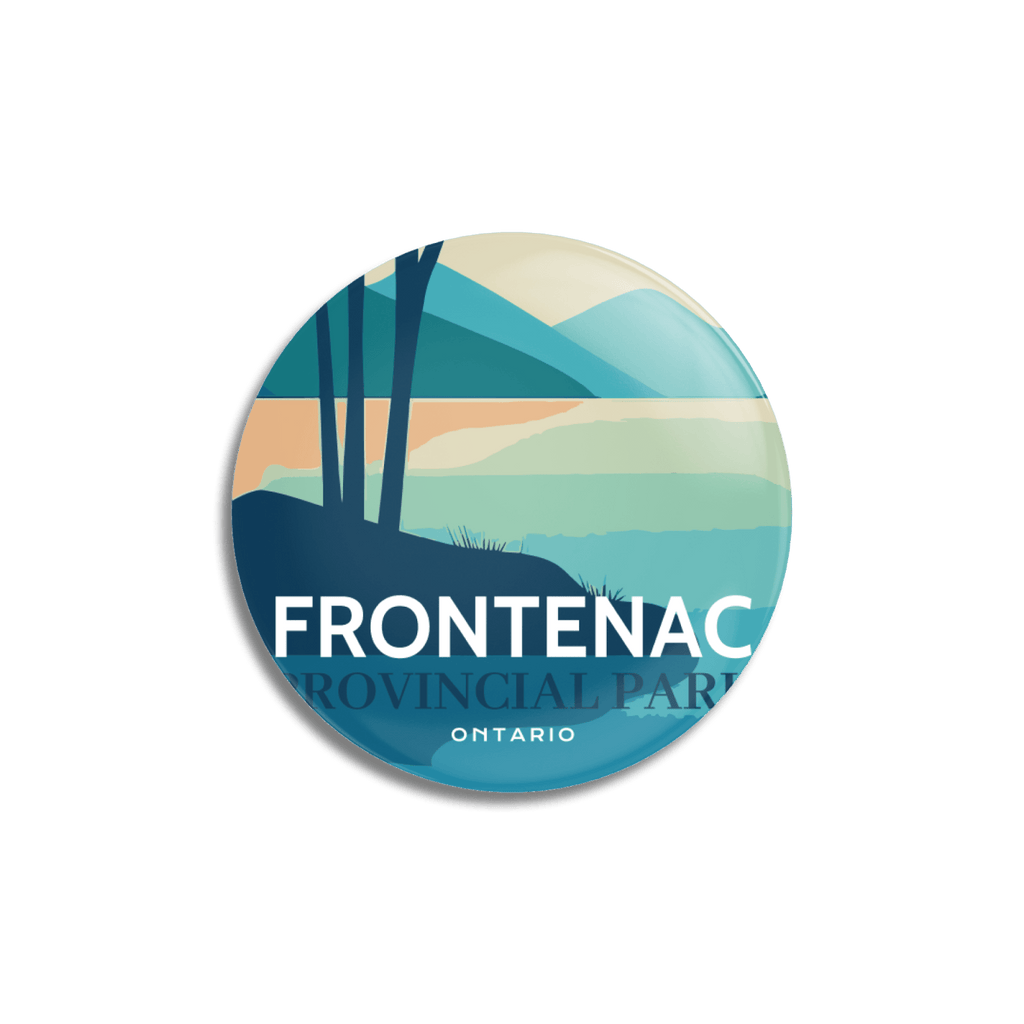 Frontenac Provincial Park of Ontario Pinback Button, Canada Parks