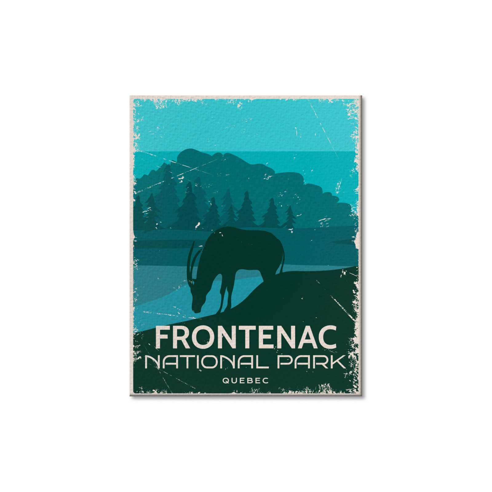 Frontenac Quebec National Park Postcard