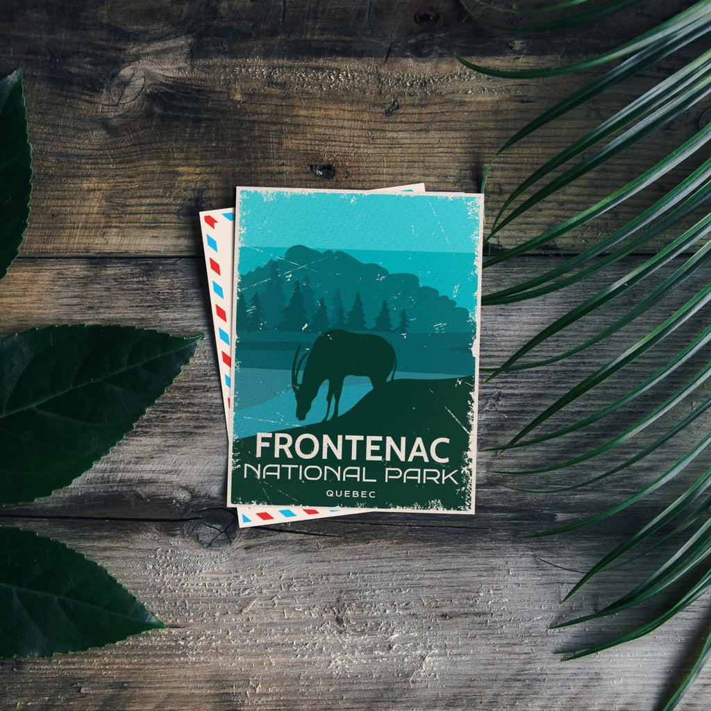 Frontenac Quebec National Park Postcard